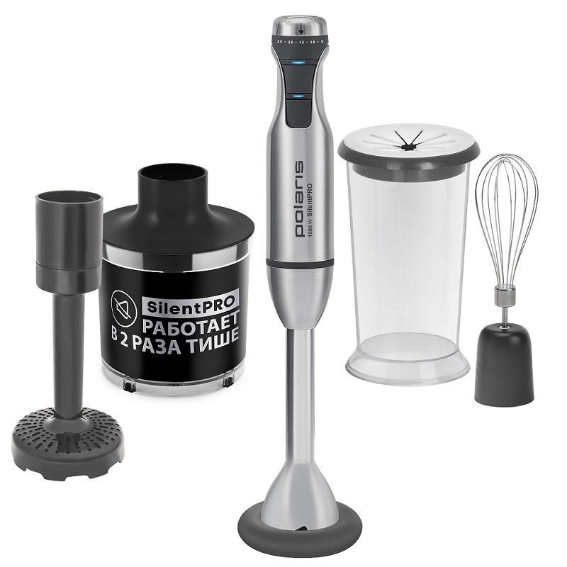 Блендер Polaris PHB 1583L Silent Metallic