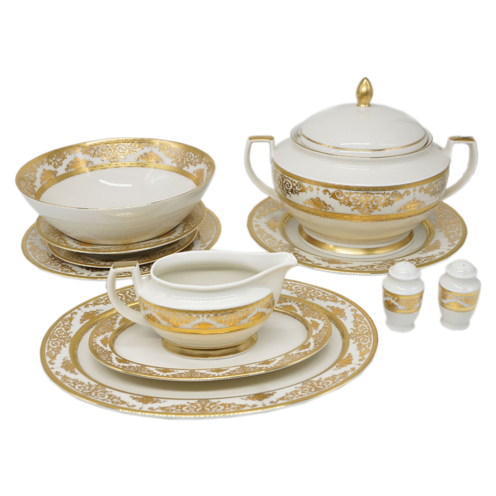C-Creme Casablanca Gold Сервиз столовый 6 персон 26 предметов