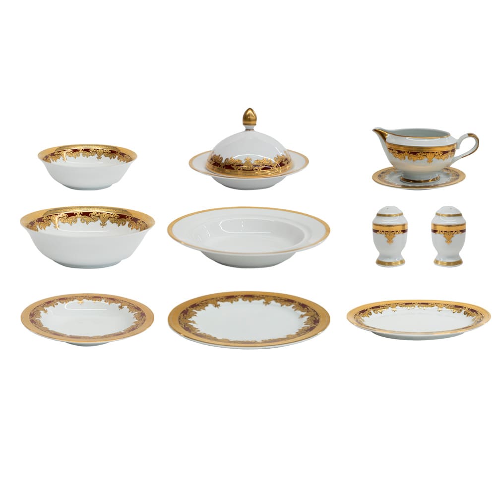 Mam Decor Сервиз столовый 6 персон 27 предметов 5033