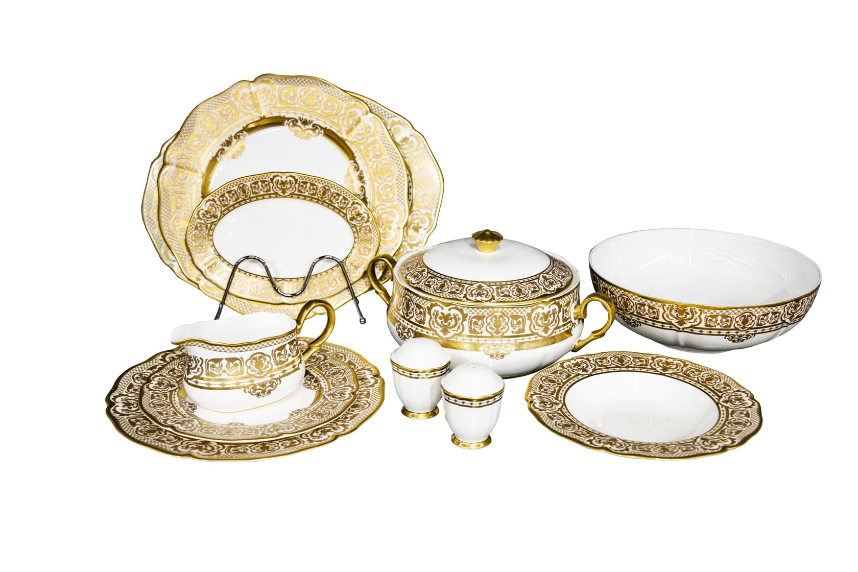 Prouna Сервиз столовый 6 персон 26 предметов Carlsbad Queen Creme Gold/1