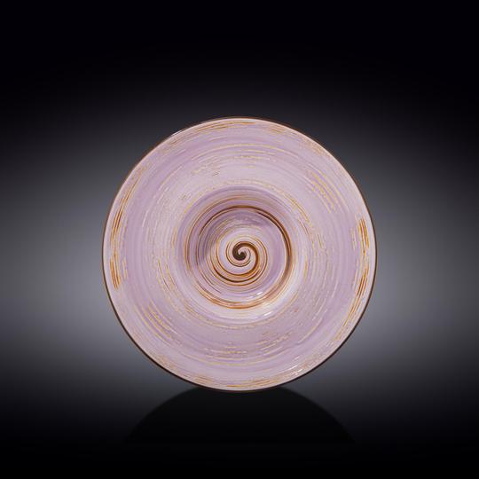 Тарелка глубокая Spiral 24 см 200 мл лавандовый/24