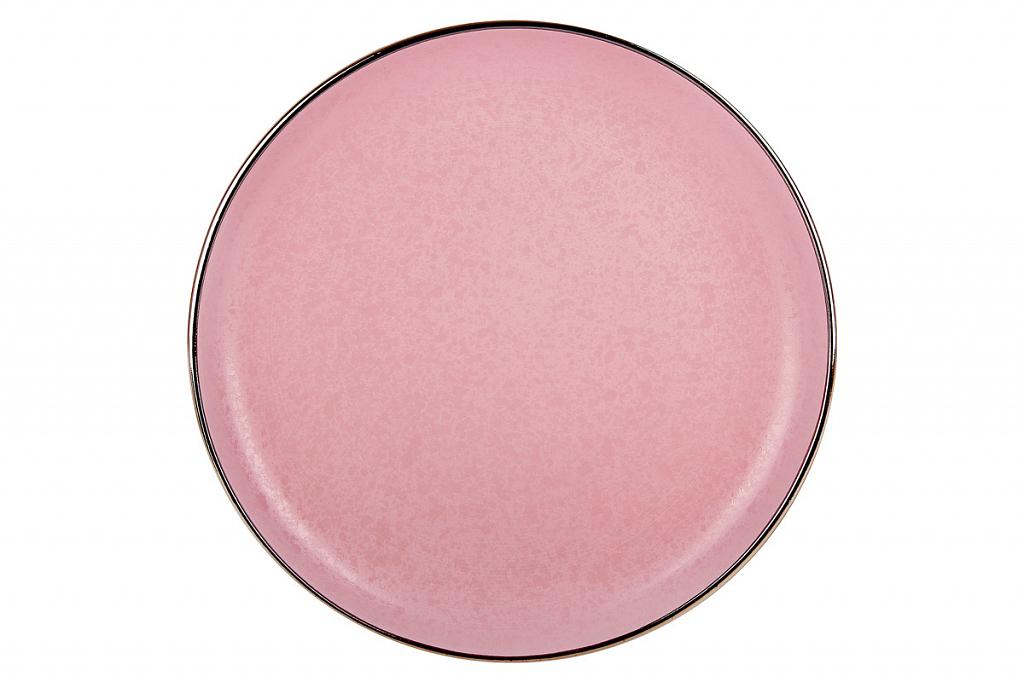 Тарелка обеденная 26 см Elite pink/6