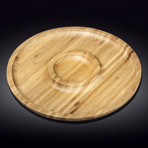 Блюдо 2 секционное bamboo WL-771204/A 50 см/6