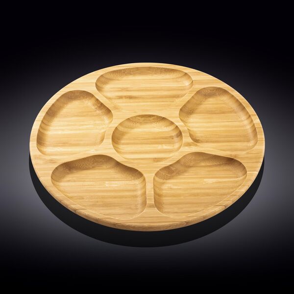 Блюдо круглое bamboo WL-771228/А 38 см/3