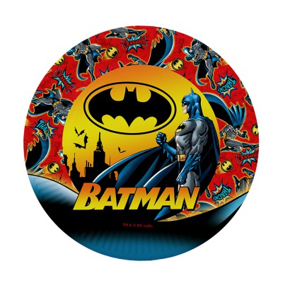 Batman Набор тарелок 18 см 6 шт бумажных/96/6