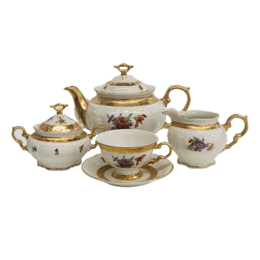 Mam Decor Сервиз чайный 6 персон 15 предметов 875+101
