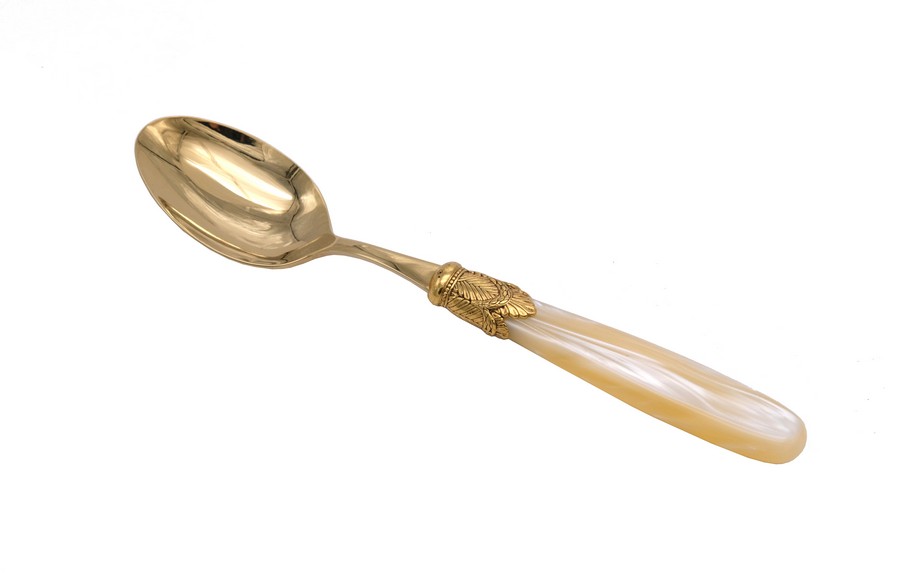 Набор столовых ложек 6 шт Ischia Antique Gold+Gold Champagne Color/1