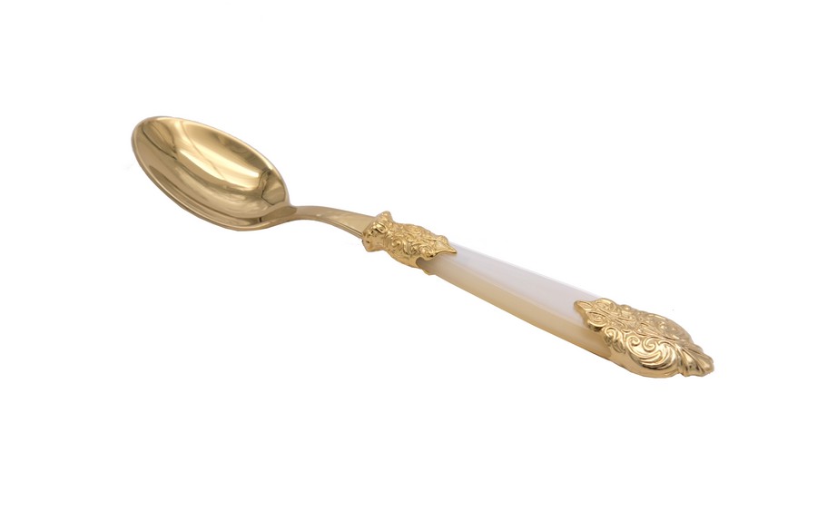 Набор чайных ложек 6 штВерсаль Luxury Gold+Gold Champagne Pearl Color/1