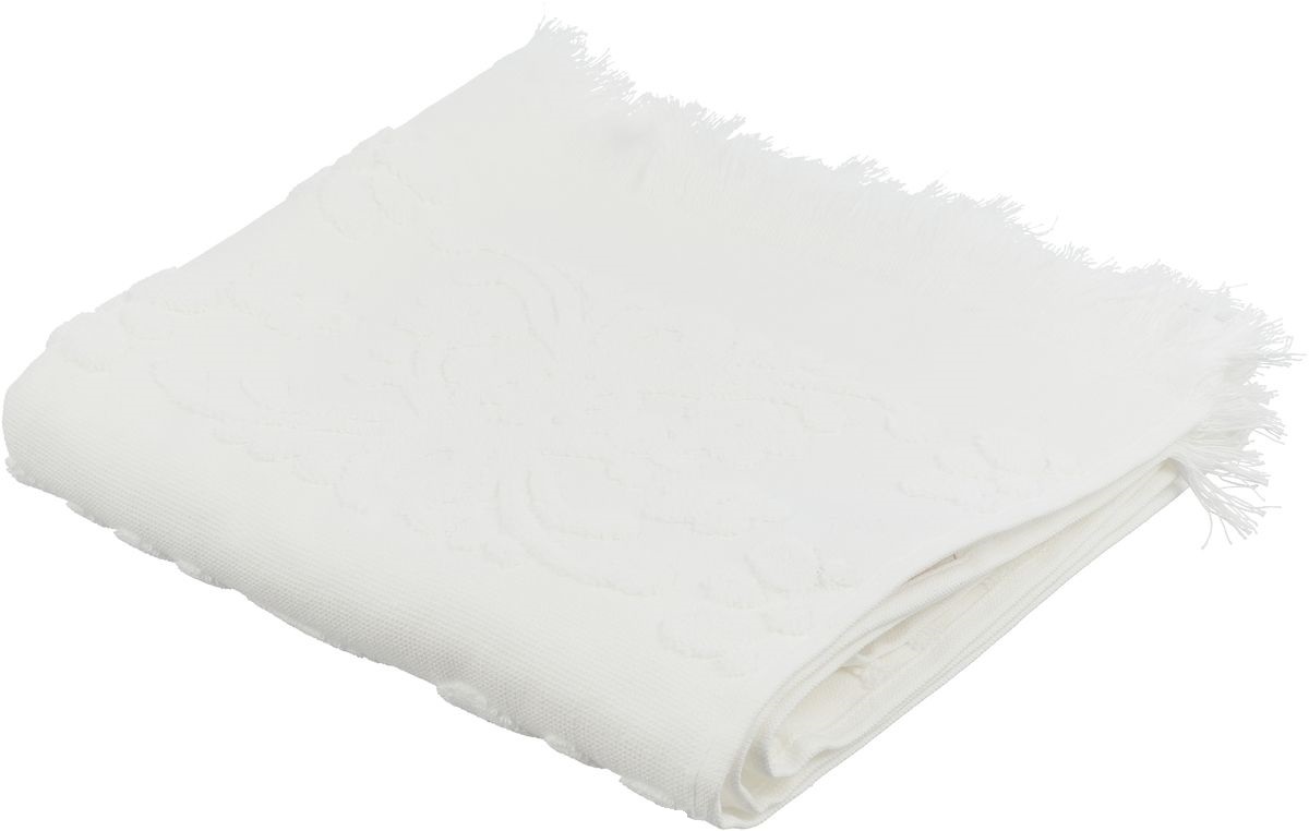 Полотенце 50*90 Arya с бахромой Isabel Soft белый