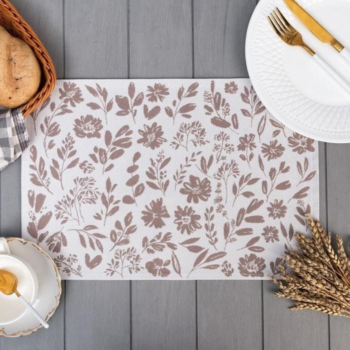 Салфетка Этель Flowers brown 30*45 см вид 2
