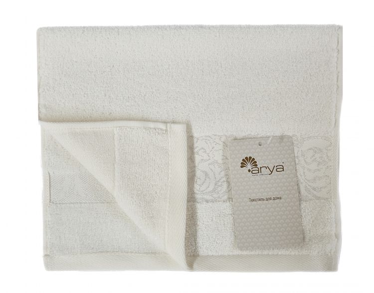 Полотенце 30*50 Arya Jewel микро коттон экрю