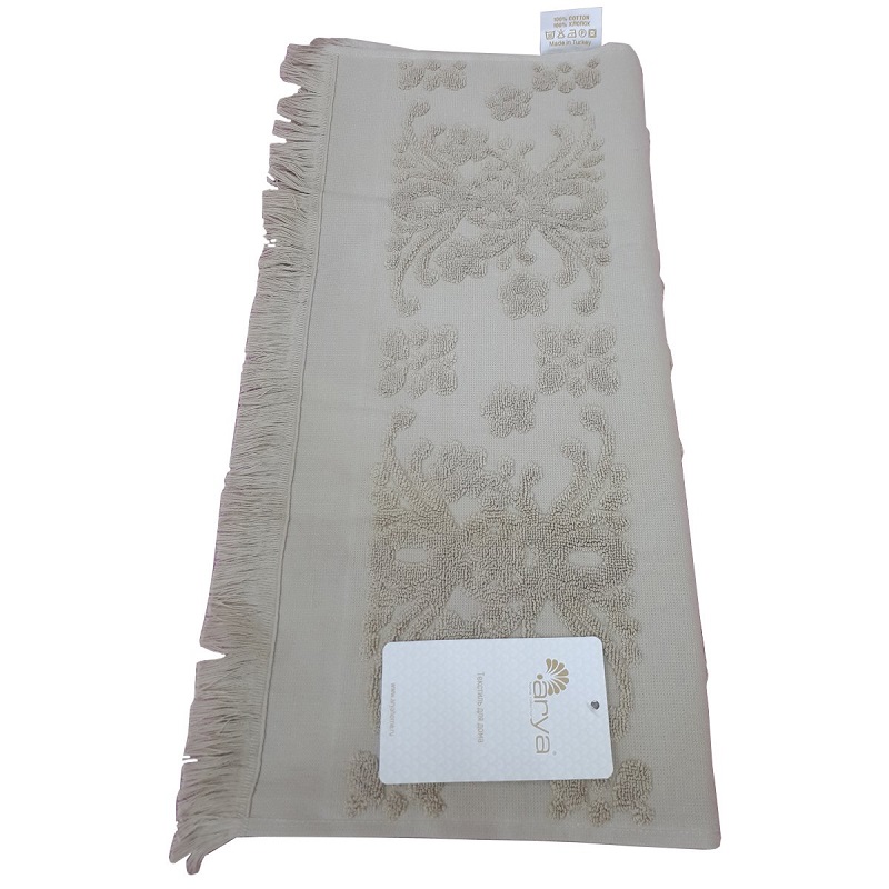 Полотенце 30*50 Arya с бахромой Isabel Soft серый