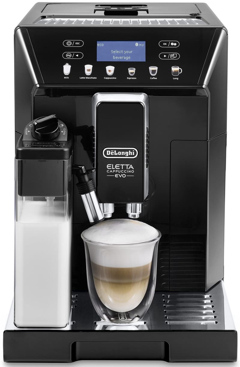 Кофемашина delonghi eletta ecam 46.860