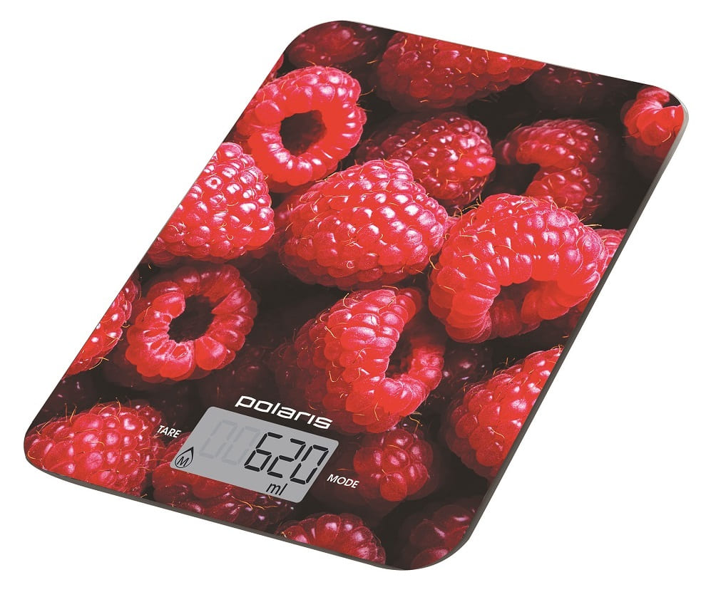 Весы кухонные Polaris PKS 1068DG Raspberry