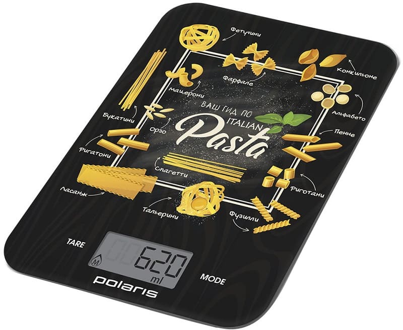Весы кухонные Polaris PKS 1054DG Pasta