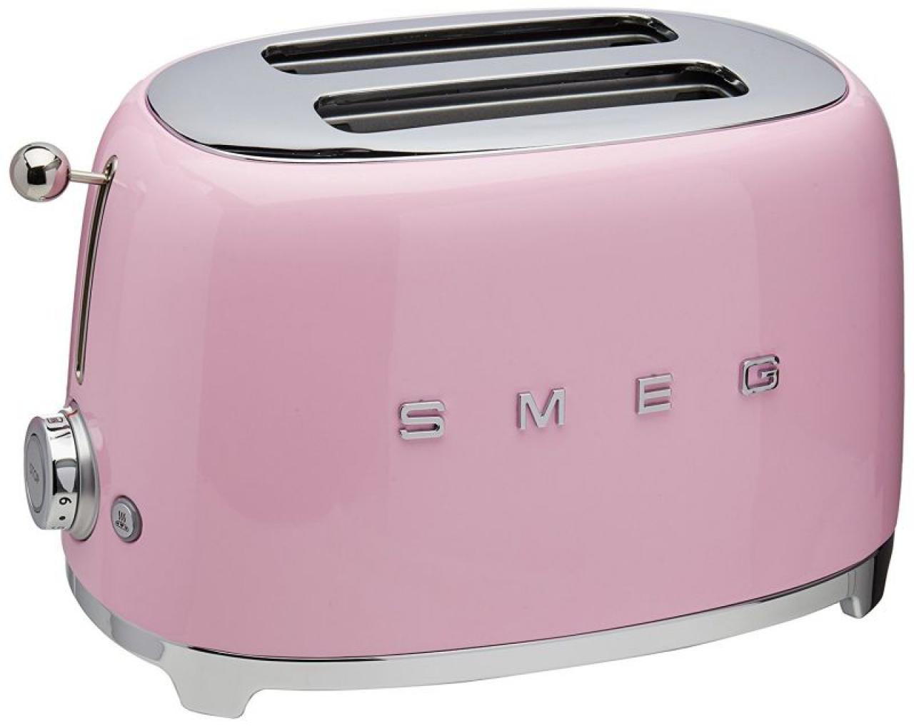 Тостер SMEG TSF 01 PKEU Pink