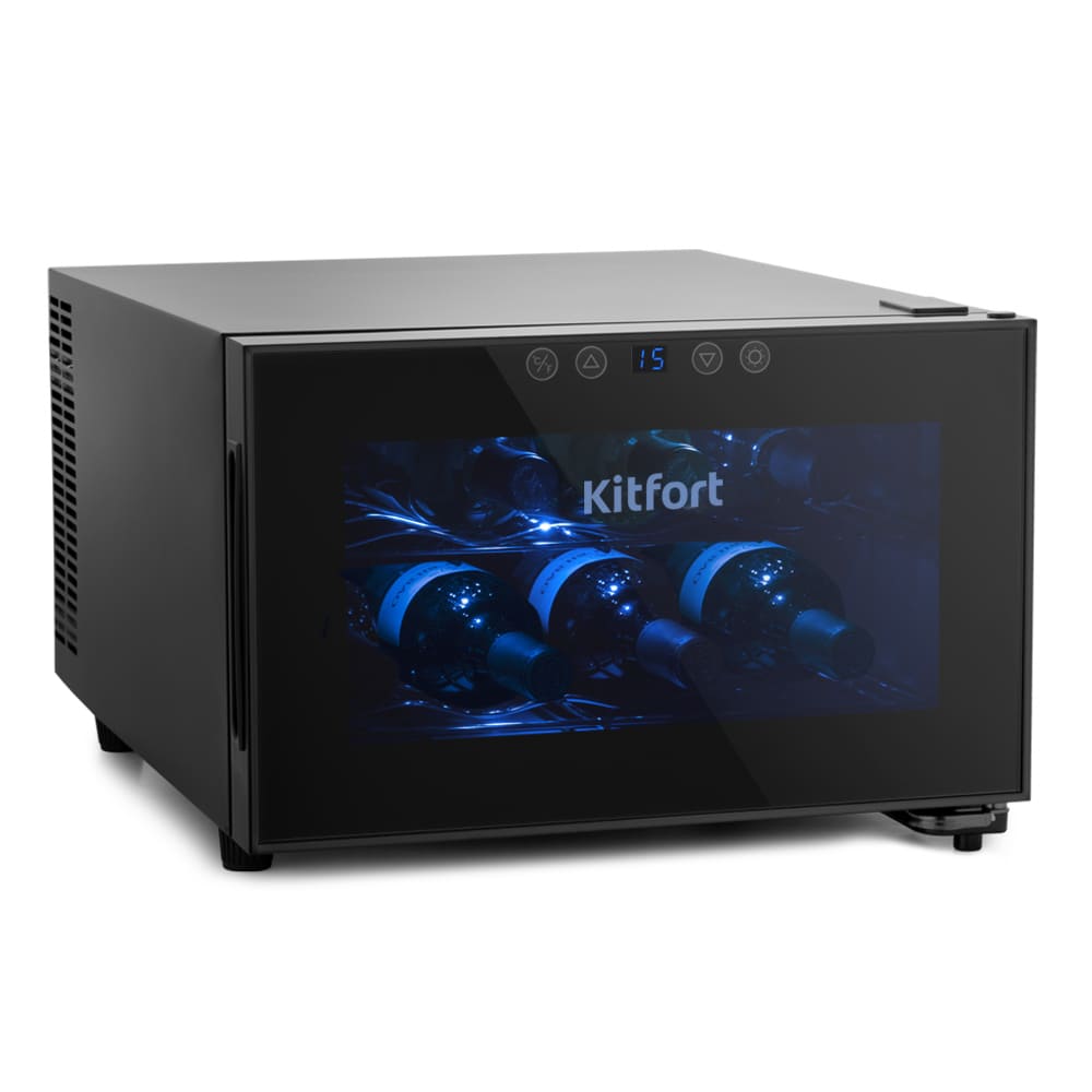 Винный шкаф Kitfort КТ-2403 black