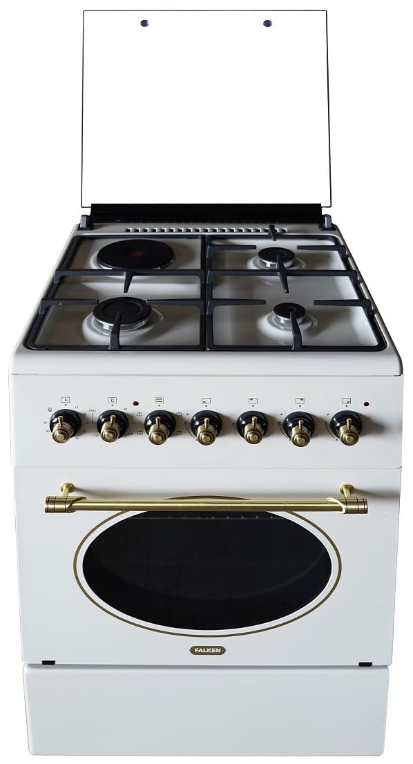 Комбинированная плита Falken G-6005-1 retro beige