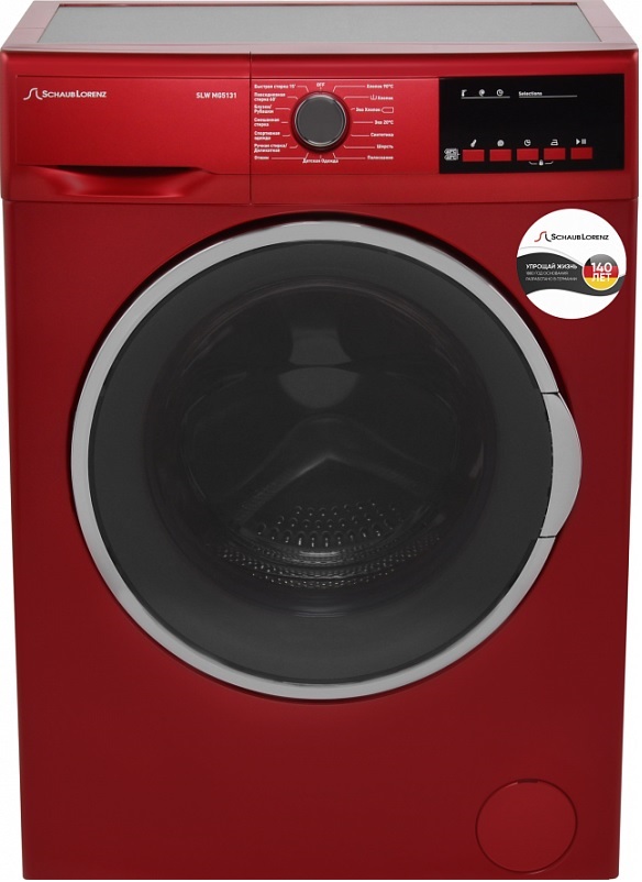 Стиральная машина Schaub Lorenz SLW MG5131 red