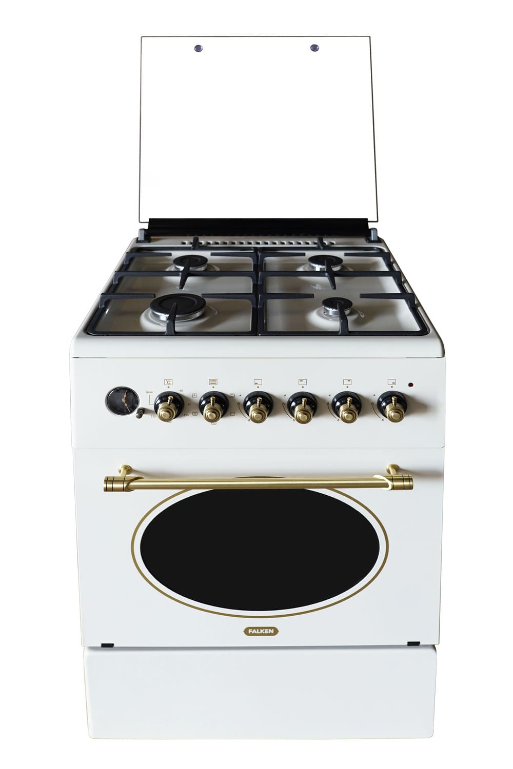 Комбинированная плита Falken G-6001-1 retro beige