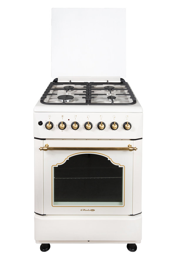 Комбинированная плита il Monte FO-GE6008 Ivory Rustico
