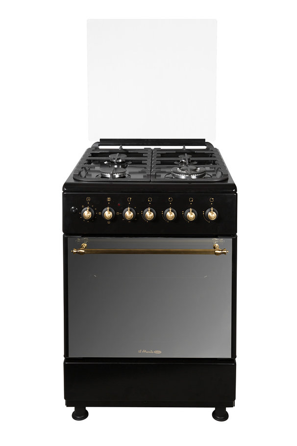 Комбинированная плита il Monte FO-GE6009 Black Rustico