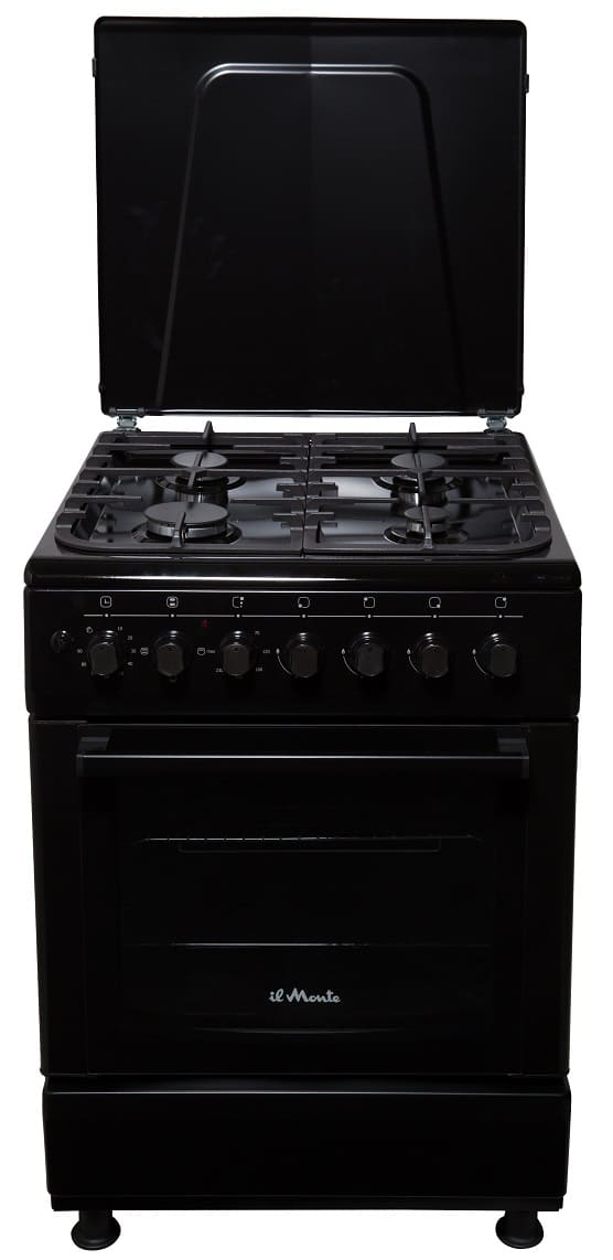 Комбинированная плита il Monte FO-GE6014 Black