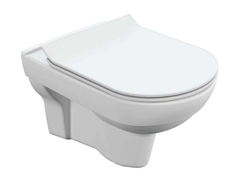Унитаз подвесной City New Clean On 011 S-MZ-CITY-COn-S-DL-w Cersanit