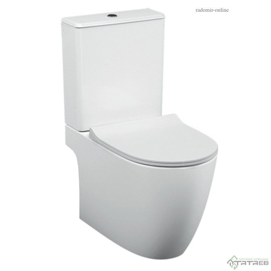 Унитаз Open Back микролифт Rim-ex 65 9830B003-7204 Vitra