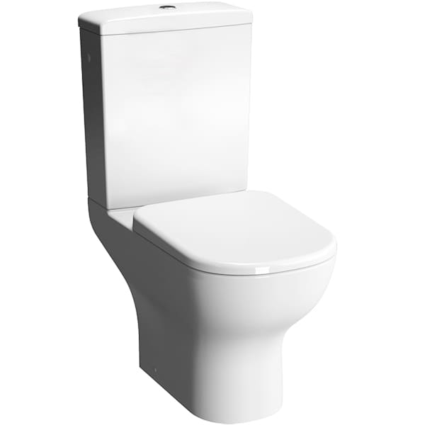 Унитаз Open Back микролифт D Light 9014B003-7209 Vitra