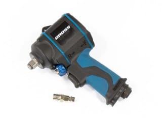 Гайковёрт пневматический ударный G985 1/2 Twin Hammer 610 Нм 9000 об/мин композитный Gross 57440