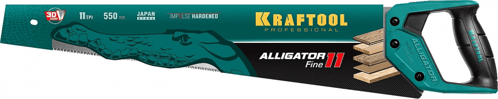 Ножовка для точного реза Alligator Fine 11 500мм Kraftool