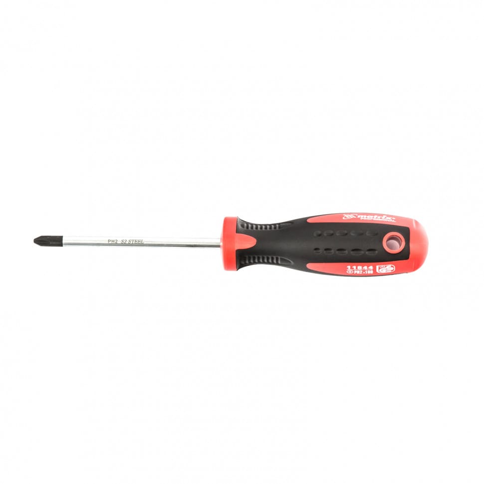 Отвертка двухкомпонентная рукоятка Profi Matrix Ph2*100мм 11844