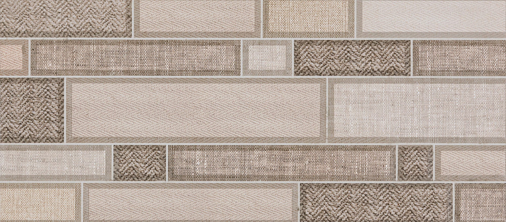 Плитка керамическая Textiles 182031 д/стен светло-коричневый 23*50см (1.15м2/10шт)