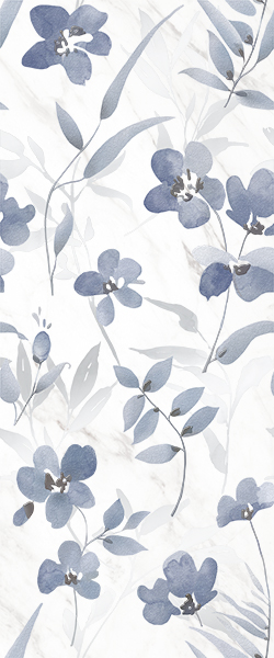 Декор керамический Scarlett White 01 25*60см