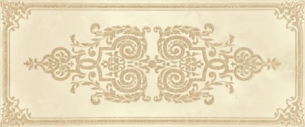 Декор керамический Visconti Beige 03 сваровски 25*60см