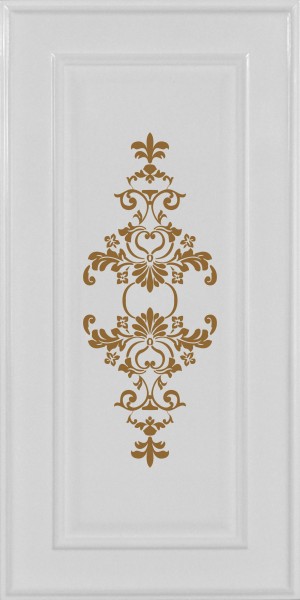 Декор керамический Queen Mona White Medallion 30*60см