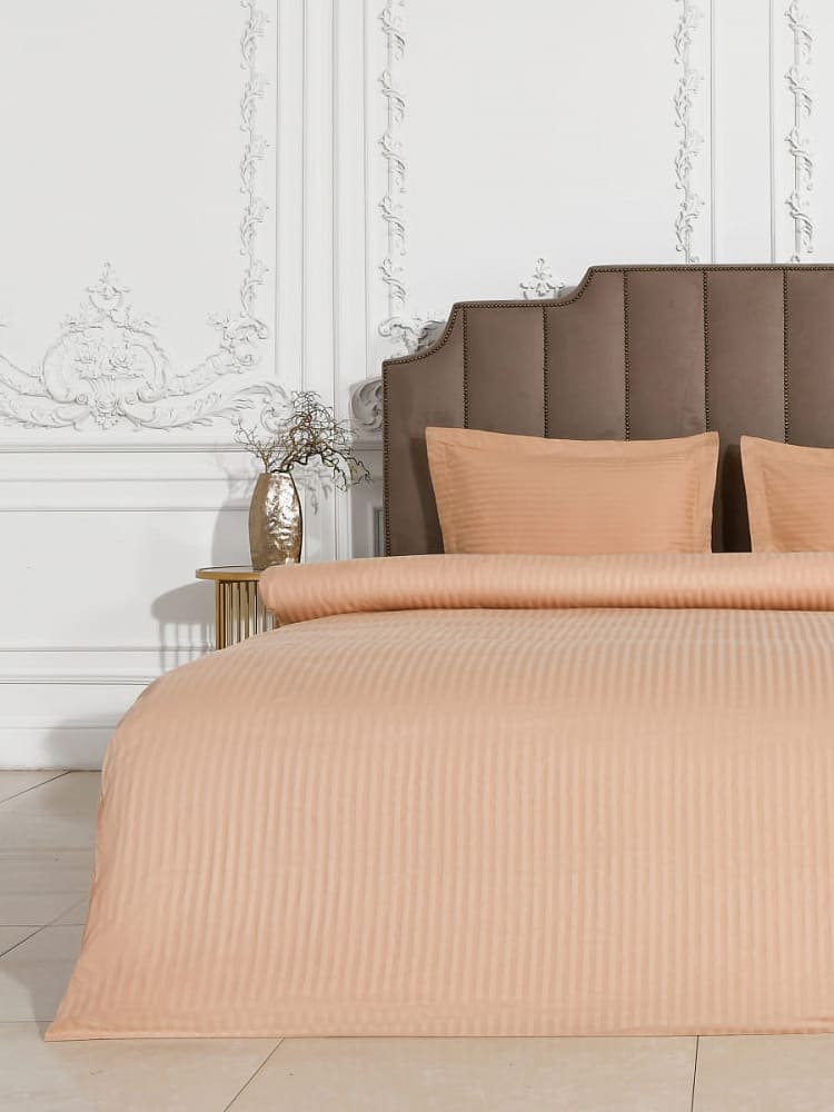 Постельное белье Arya 2 Сп. 200*220 Otel золотой