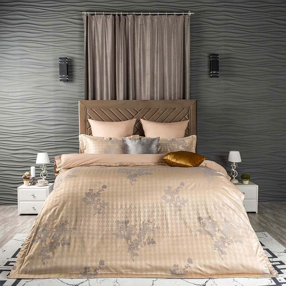 Постельное белье Arya бамбук Tencel 2 Сп. 200*220 Liam