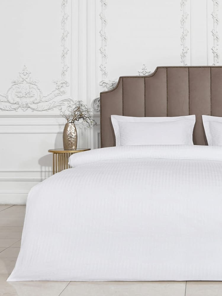 Постельное белье Arya сатин 2 Сп. 200*220 Otel белый