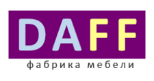 Логотип Изготовление мебели на заказ «DAFF»