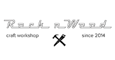 Логотип Изготовление мебели на заказ «Rock n Wood»