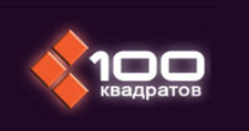 Логотип Изготовление мебели на заказ «100 КВАДРАТОВ»