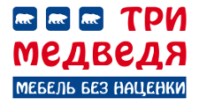 Логотип Салон мебели «Три медведя»