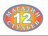 Логотип Салон мебели «12 стульев»