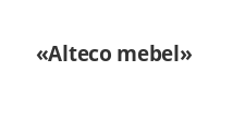 Логотип Изготовление мебели на заказ «Alteco mebel»