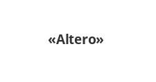 Логотип Салон мебели «Altero»