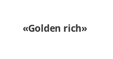 Логотип Салон мебели «Golden rich»
