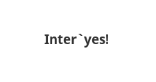 Логотип Салон мебели «Inter`yes!»
