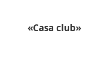 Логотип Салон мебели «Casa club»